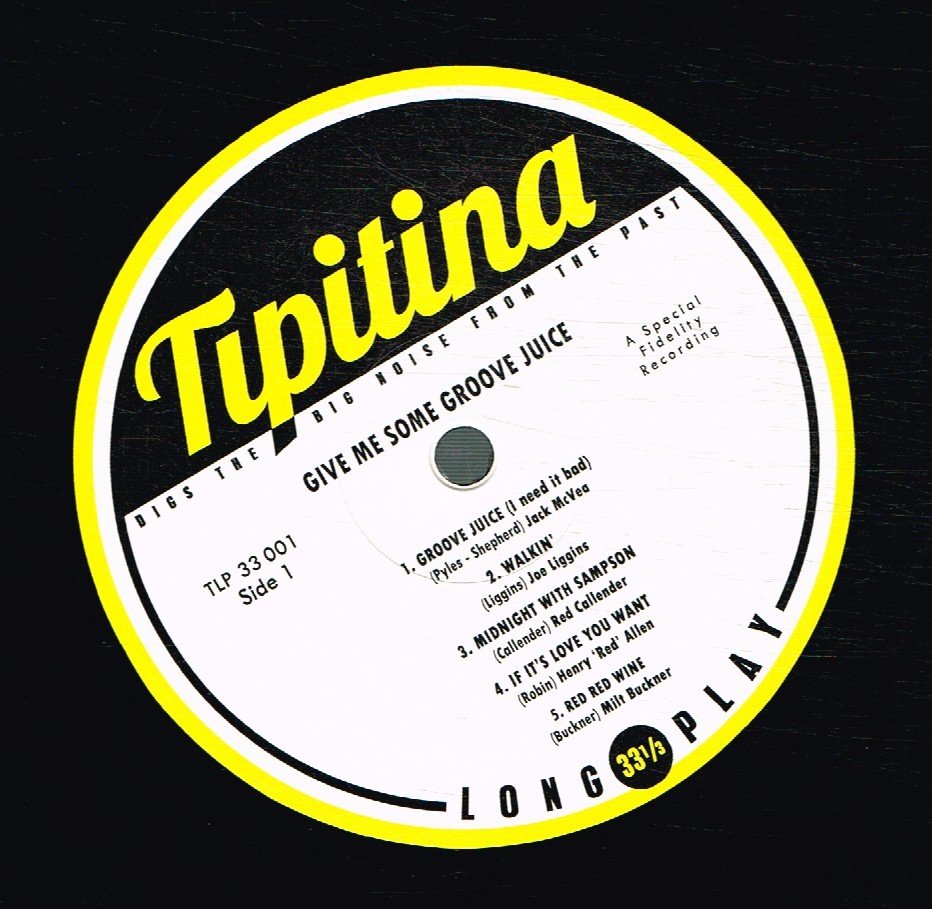 Various Artists - Give Me Some Groove Juice - 10 Inch
