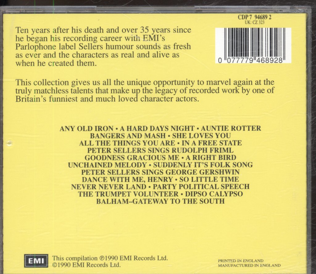 Peter Sellers - Peter Sellers Collection - Cd
