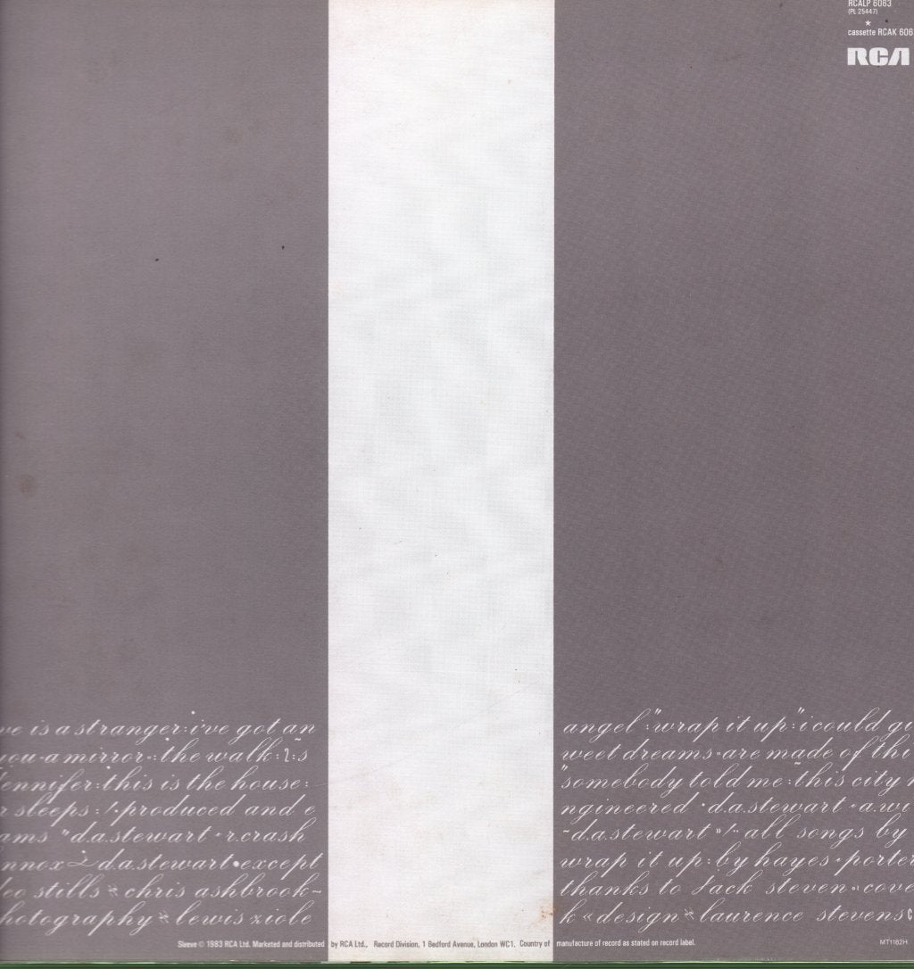 Eurythmics - Sweet Dreams - Lp