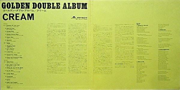 Cream - Golden Double Album - Double Lp