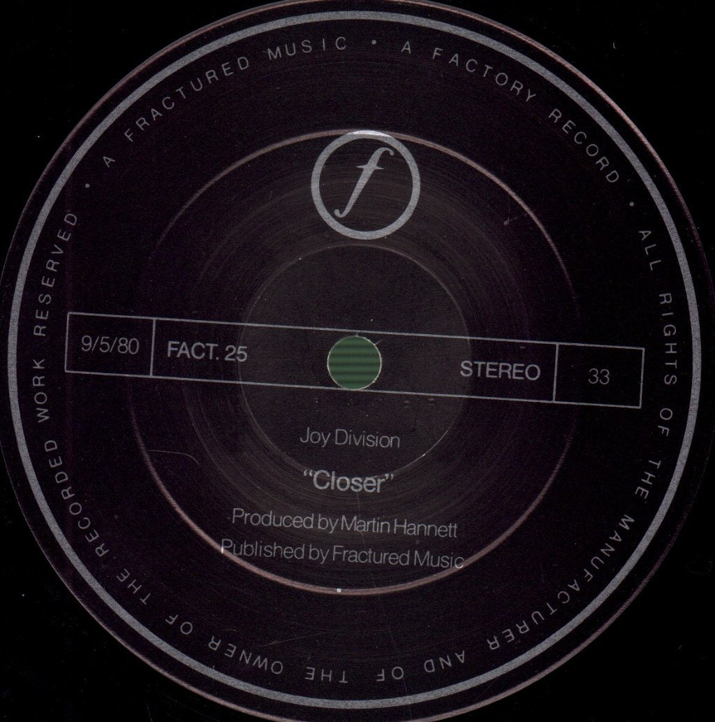 Joy Division - Closer - Lp
