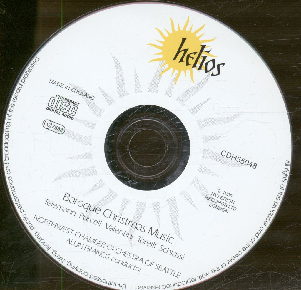 Northwest Chamber Orchestra Of Seattle, Alun Francis - Baroque Christmas Music - Cd