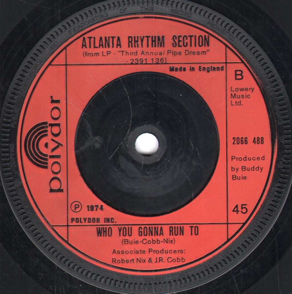 Atlanta Rhythm Section - Doraville - 7 Inch