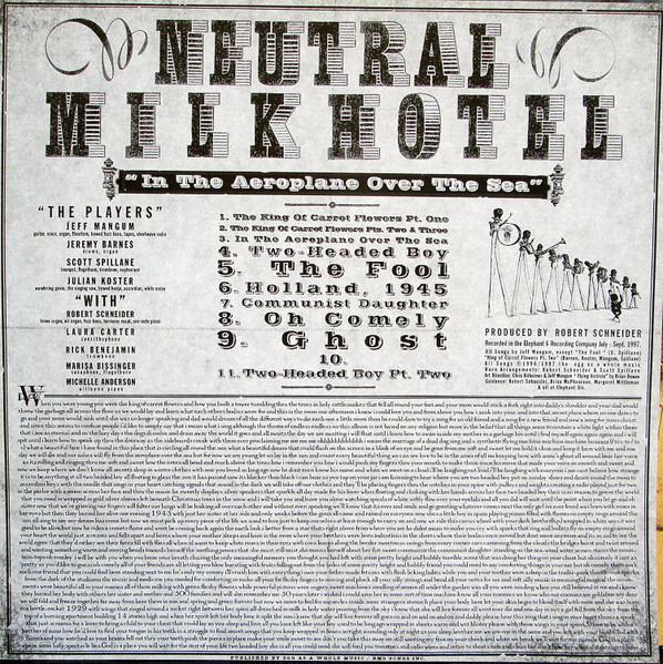 Neutral Milk Hotel - In The Aeroplane Over The Sea - Lp