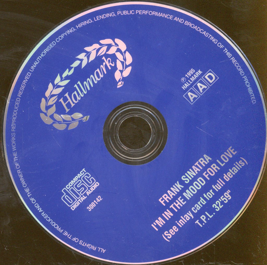 Frank Sinatra - I'm In The Mood For Love - Cd