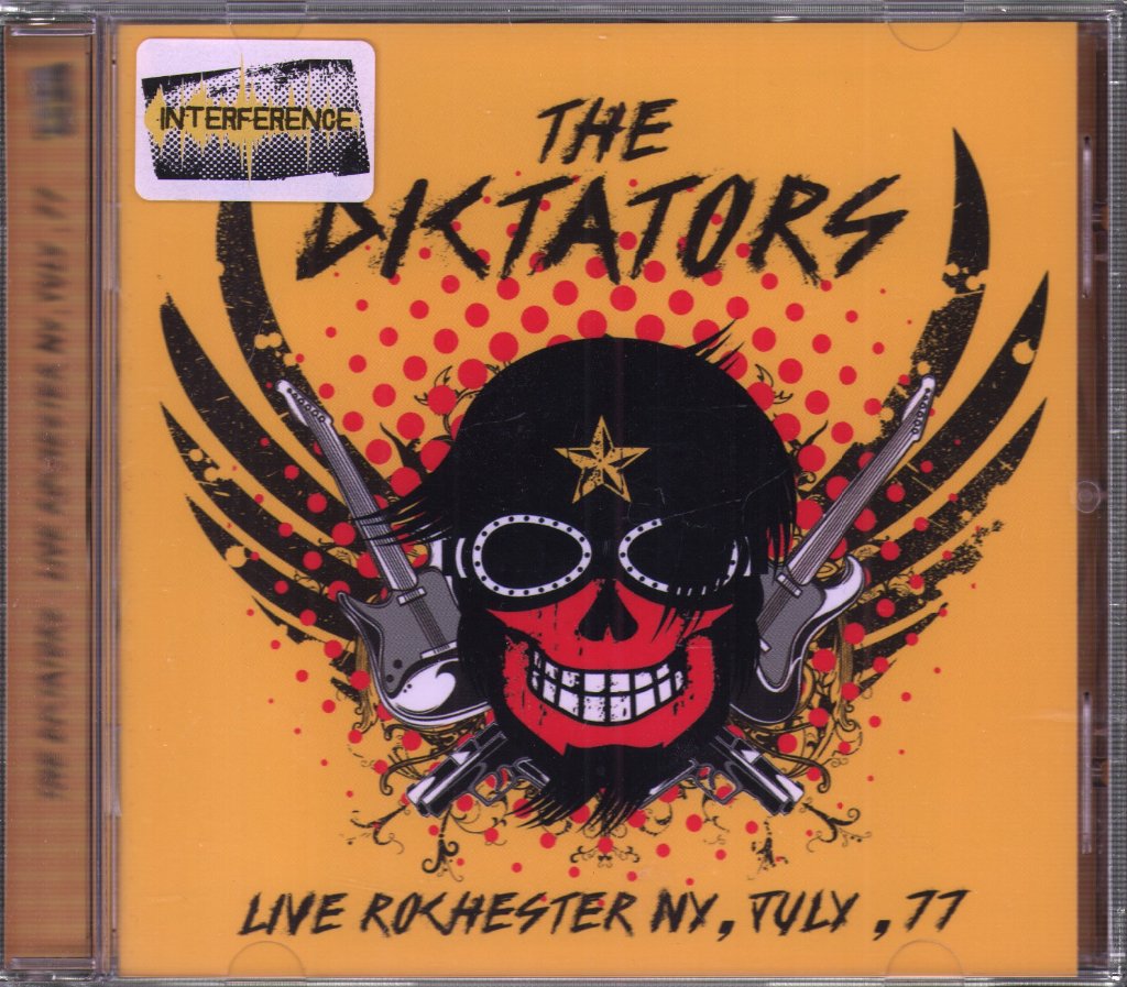 Dictators - Live Rochester Ny, July, 77 - Cd