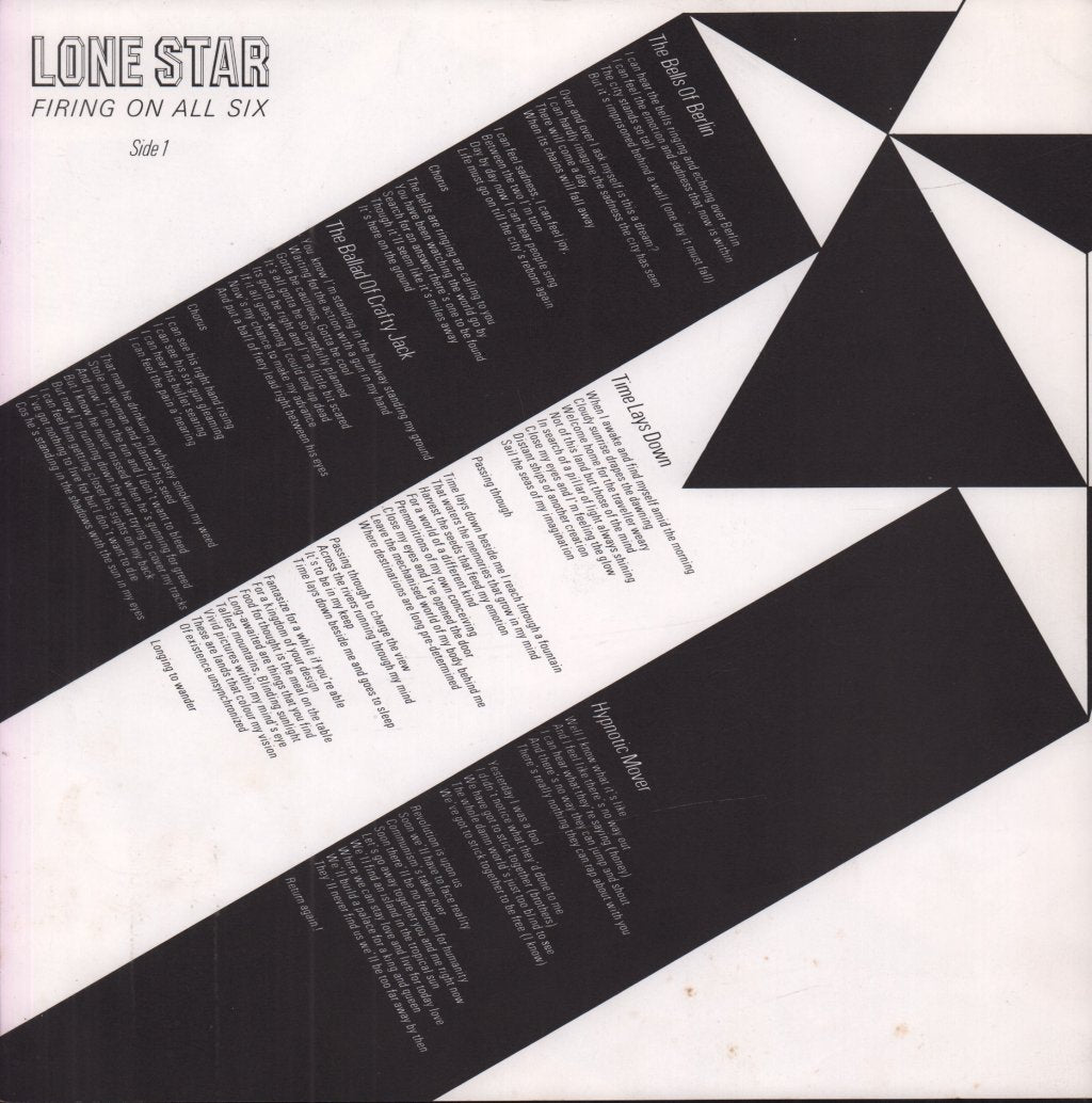 Lone Star - Firing On All Six - Lp