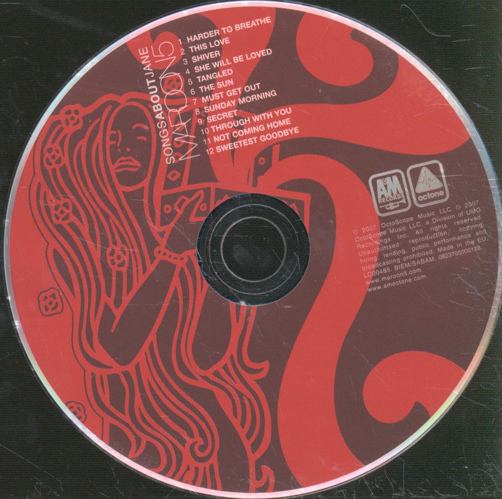 Maroon 5 - Songs About Jane - Cd