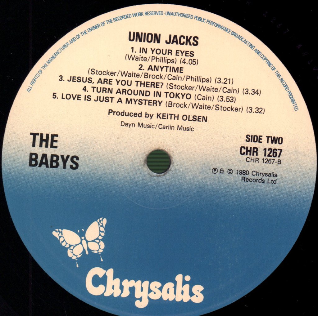 Babys - Union Jacks - Lp