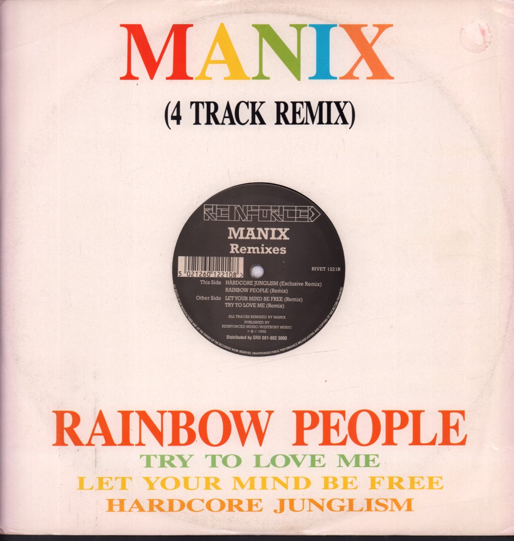 Manix - Rainbow People - 12 Inch