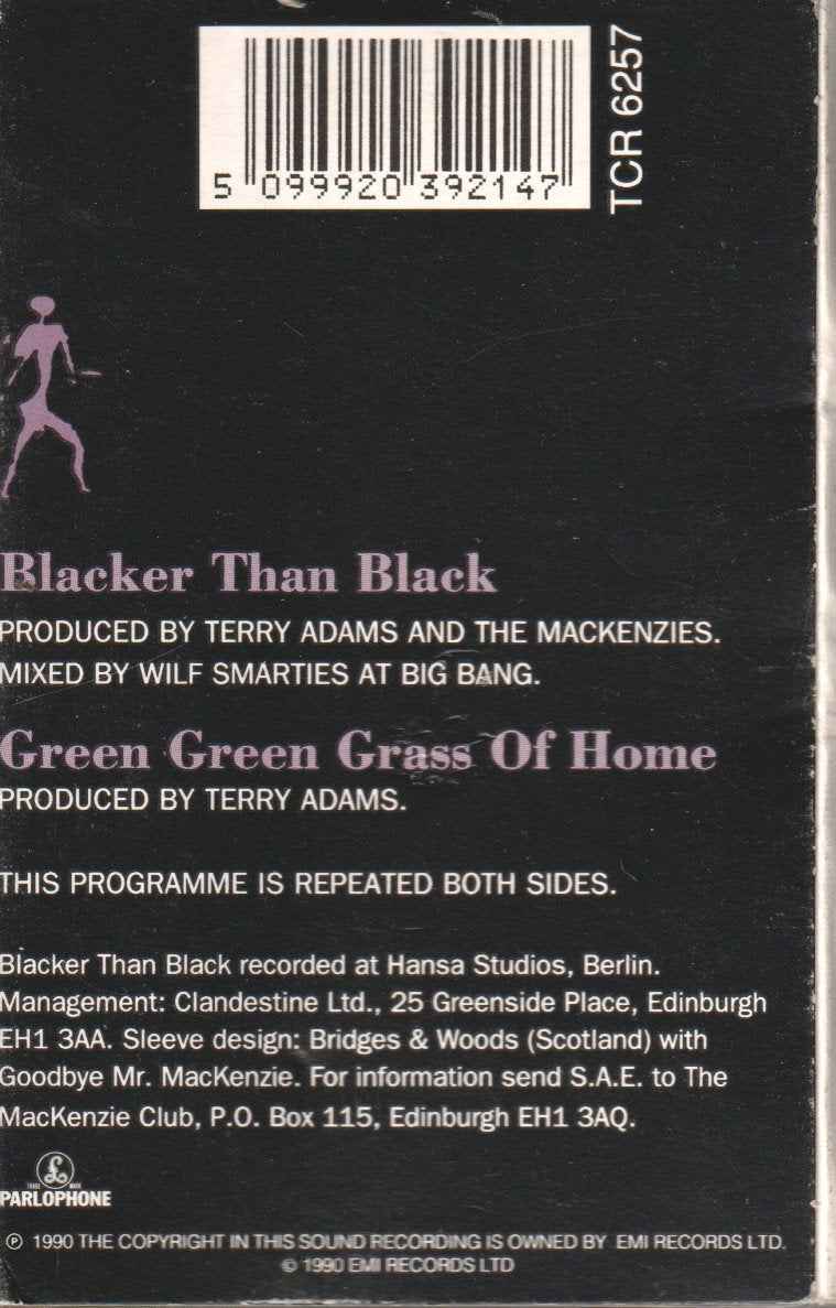 Goodbye Mr Mackenzie - Blacker Than Black - Cassette