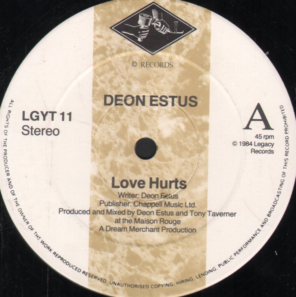 Deon Estus - Love Hurts - 12 Inch