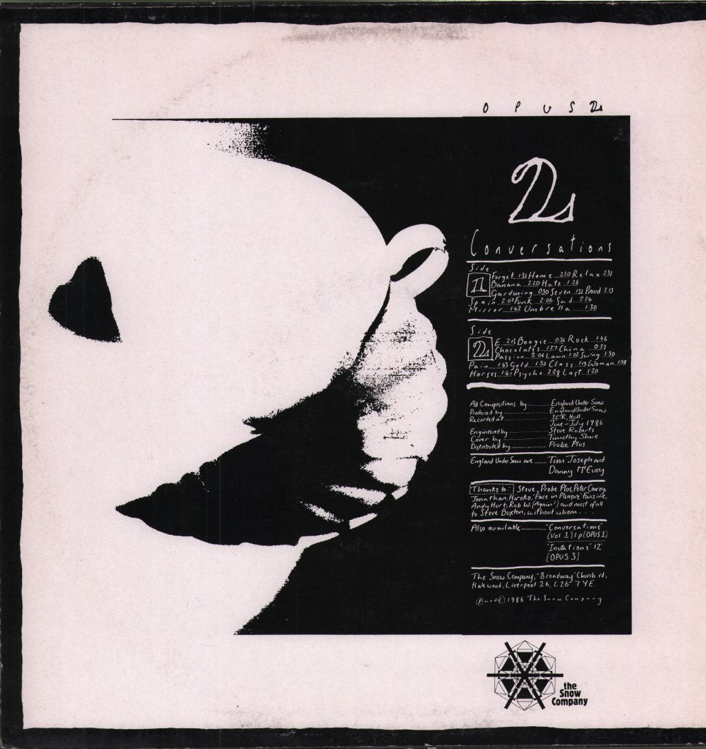 England Under Snow - Conversations Part Two - Lp
