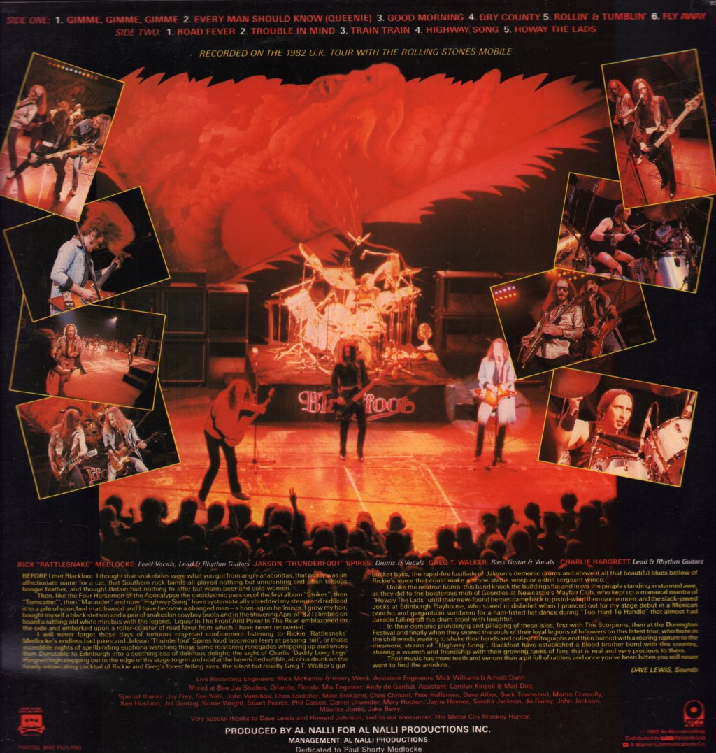 Blackfoot - Highway Song Live - Lp