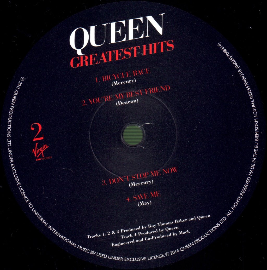 Queen - Greatest Hits - Double Lp
