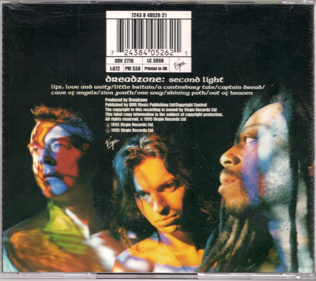 Dreadzone - Second Light - Cd