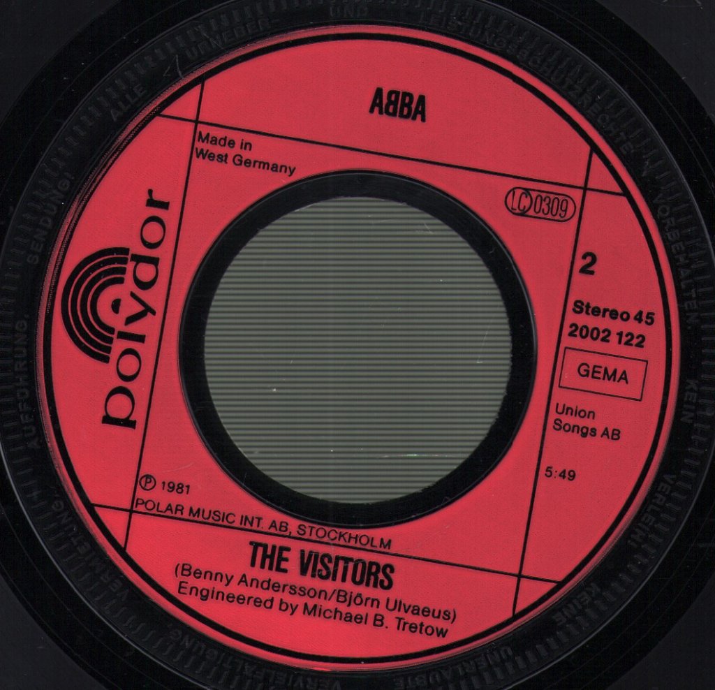 ABBA - Head Over Heels - 7 Inch