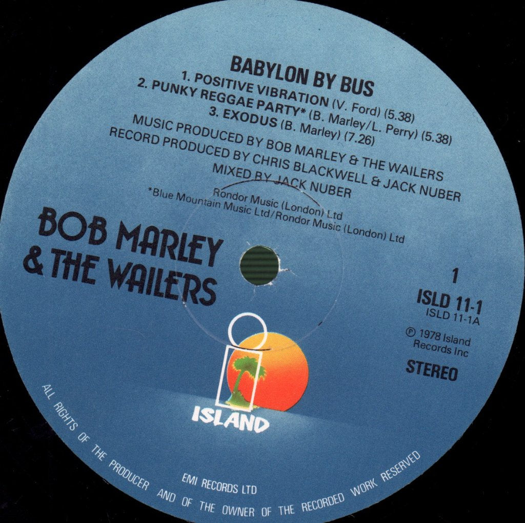 Bob Marley & The Wailers - Babylon By Bus - Double Lp