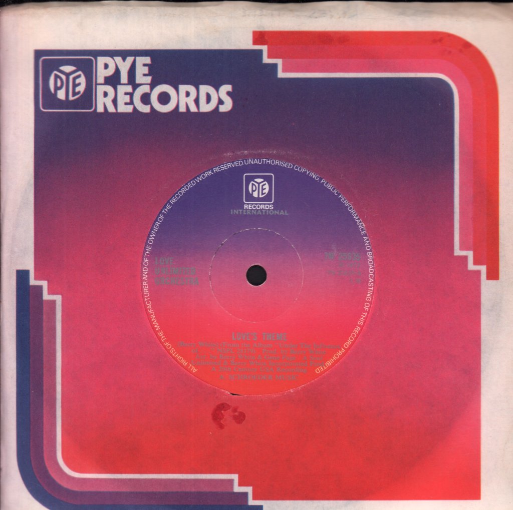 Love Unlimited Orchestra - Love's Theme - 7 Inch