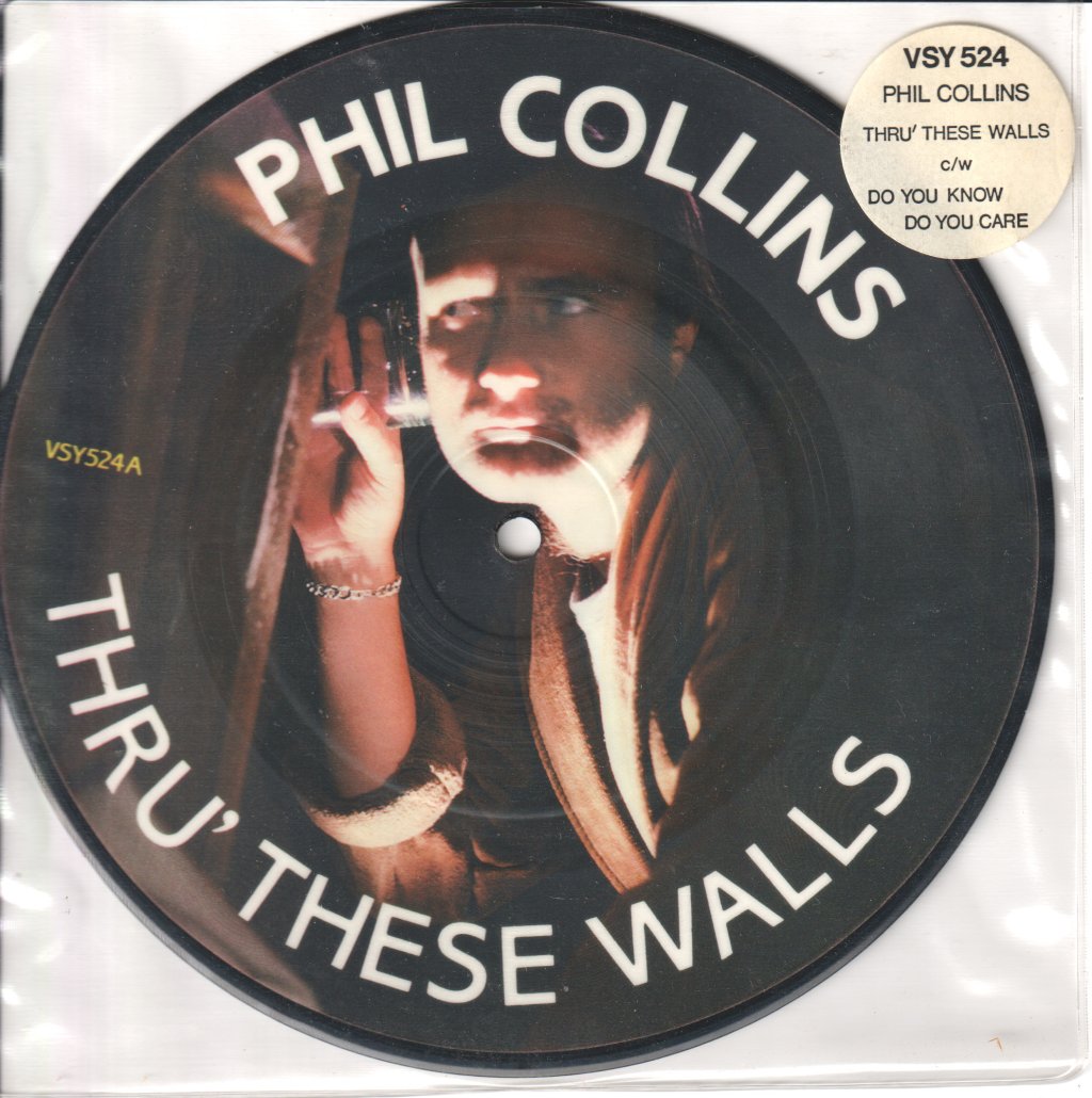 Phil Collins - Thru These Walls - 7 Inch