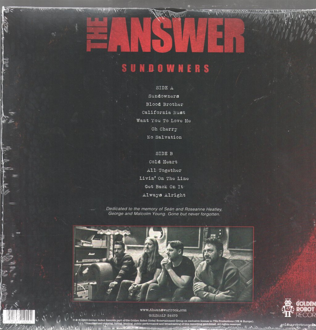 Answer - Sundowners - Lp