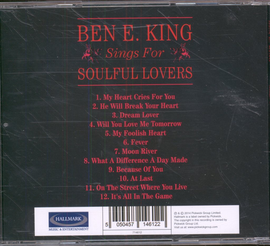 Ben E. King - Sings For Soulful Lovers - Cd