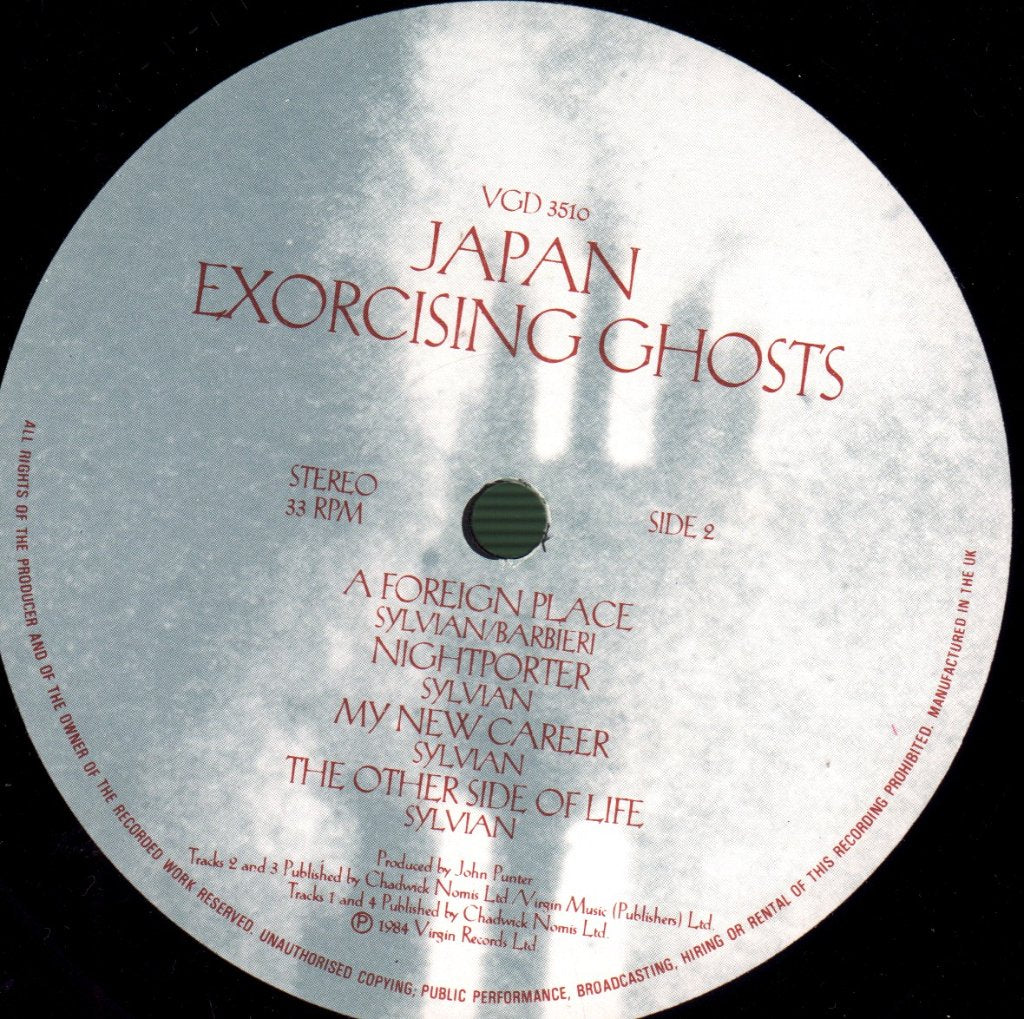 Japan - Exorcising Ghosts - Double Lp