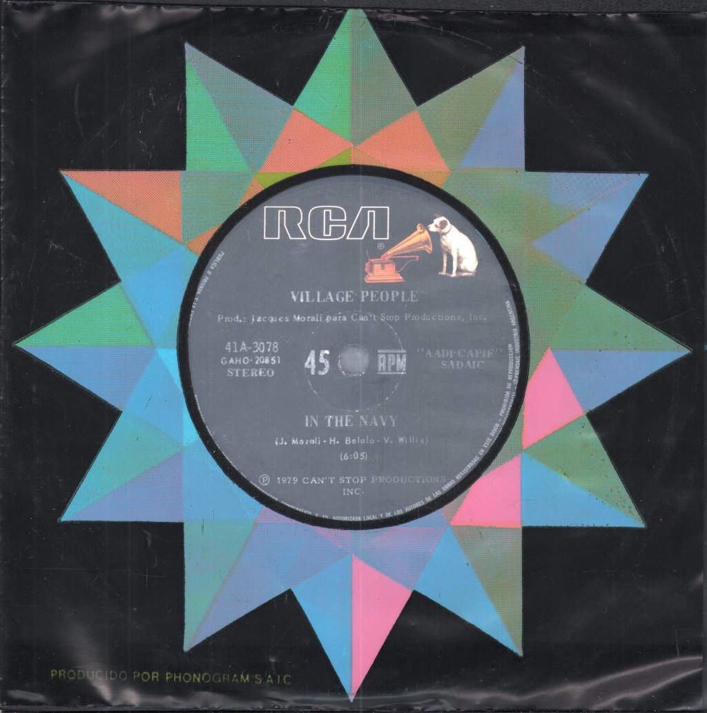 Village People - In The Navy - 7 Inch