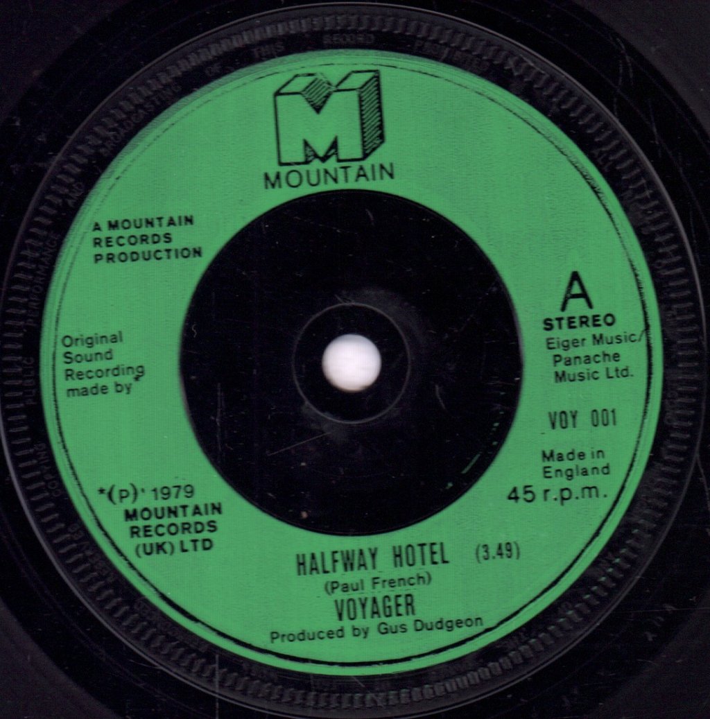 Voyager (Pop/Rock Group) - Halfway Hotel - 7 Inch
