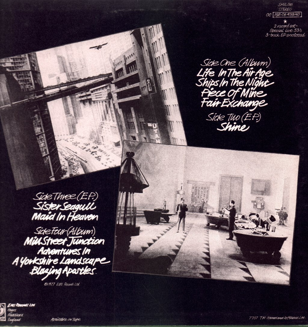 Be Bop Deluxe - Live! In The Air Age - Lp