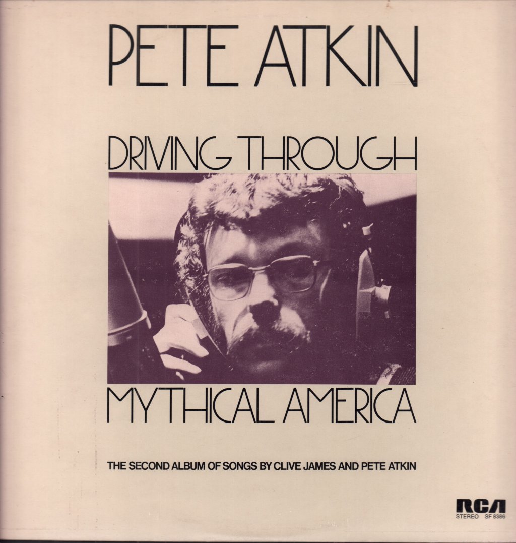 Pete Atkin - Driving Through Mythical America - Lp