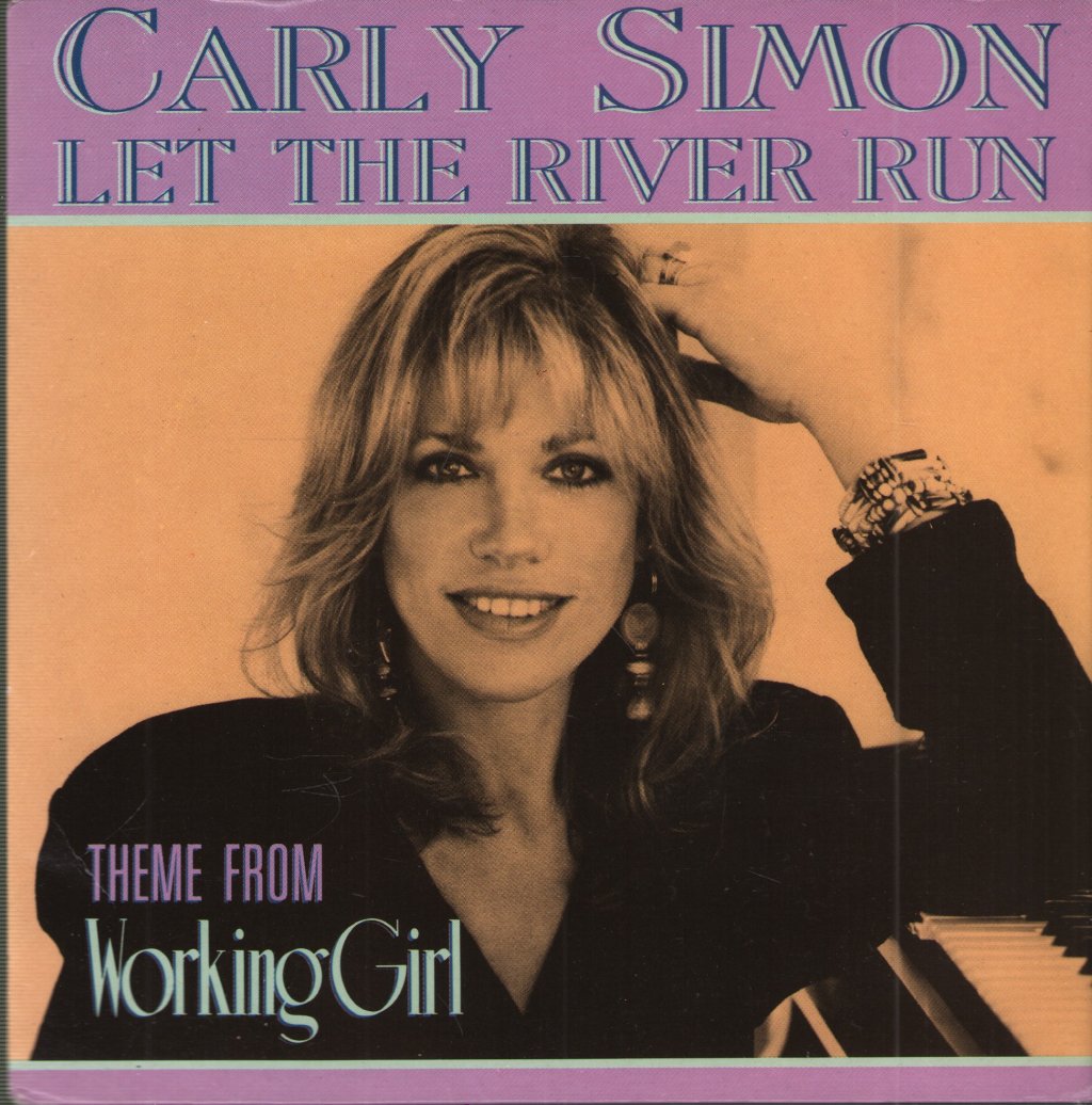 Carly Simon - Let The River Run - 7 Inch