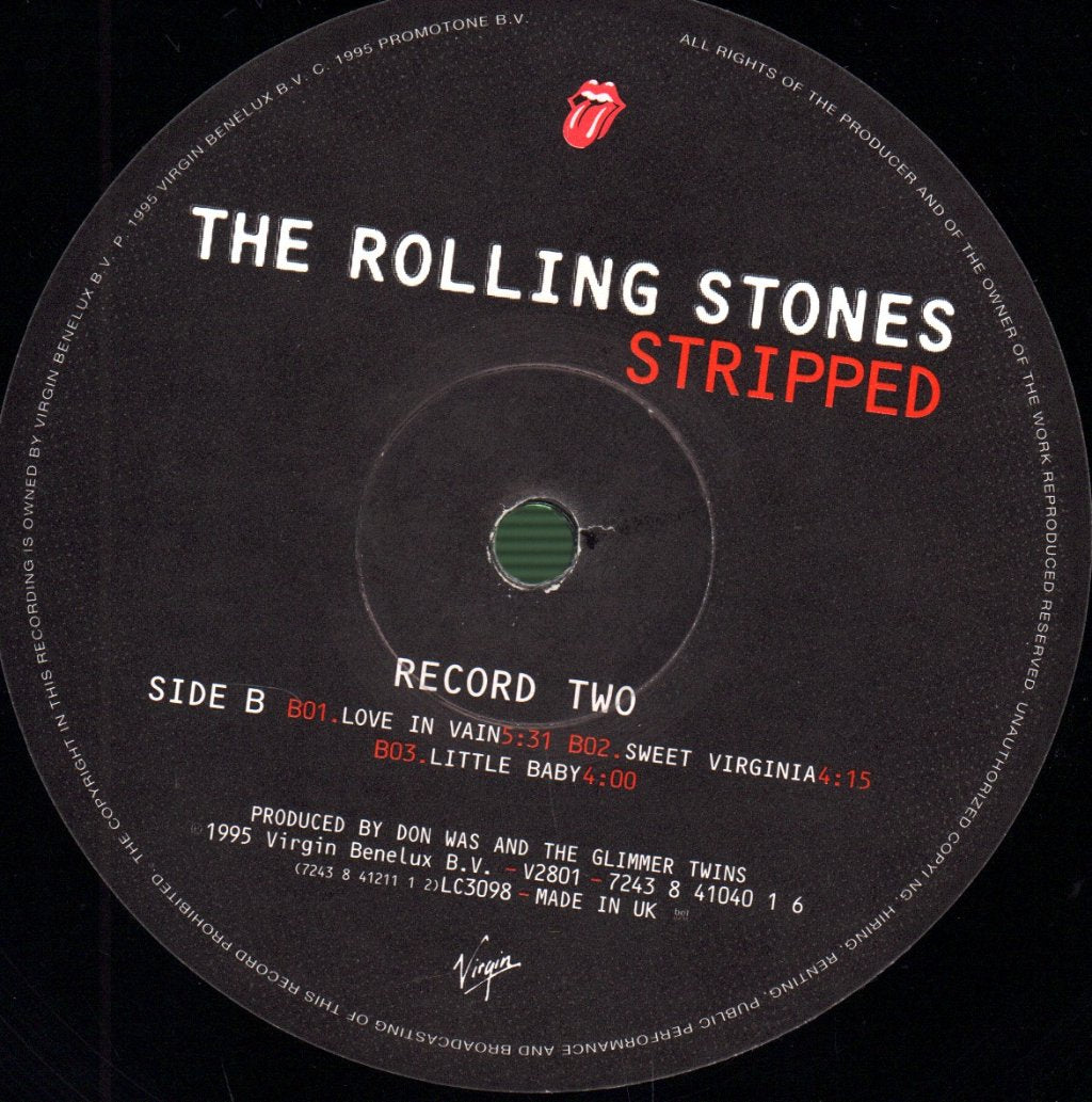 Rolling Stones - Stripped - Double Lp
