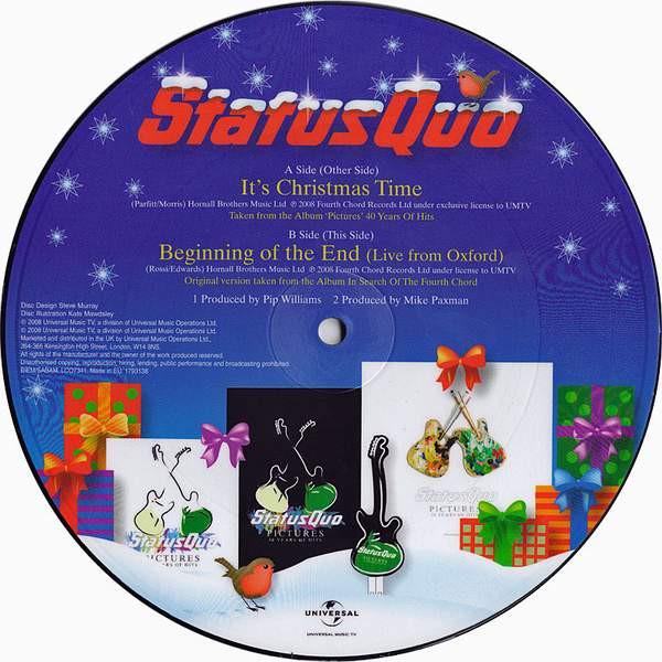 Status Quo - It's Christmas Time - 7 Inch