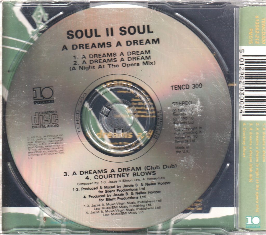 Soul II Soul - A Dreams A Dream - Cd