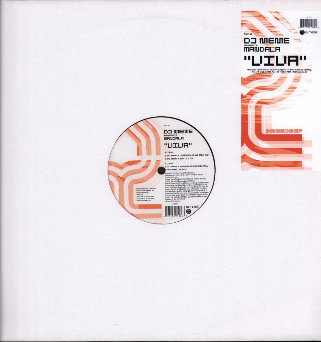 DJ Meme Presents Mandala - Viva - 12 Inch