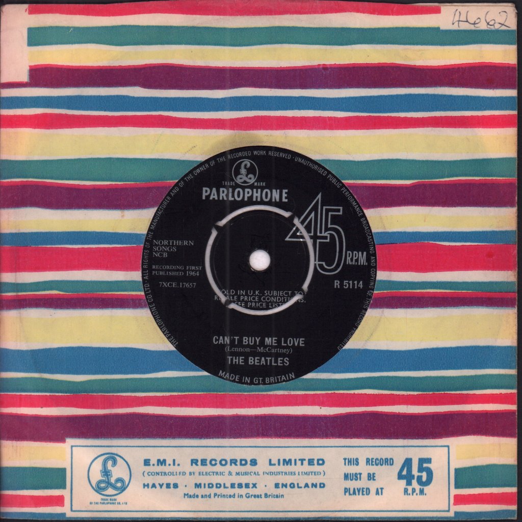 Beatles - Can't Buy Me Love - 7 Inch