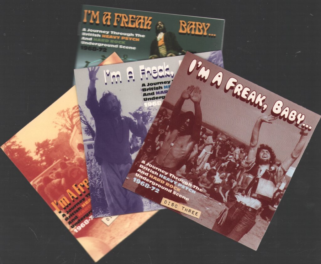 Various Artists - I'm A Freak, Baby... A Journey Through The British Heavy Psych And Hard Rock Underground Scene 1968-72 - Cd Set