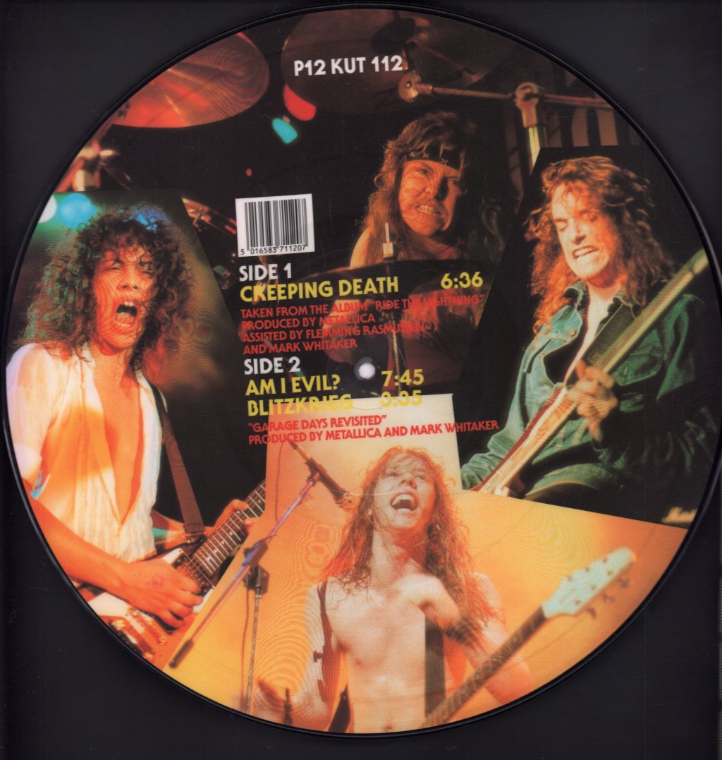 Metallica - Creeping Death - 12 Inch
