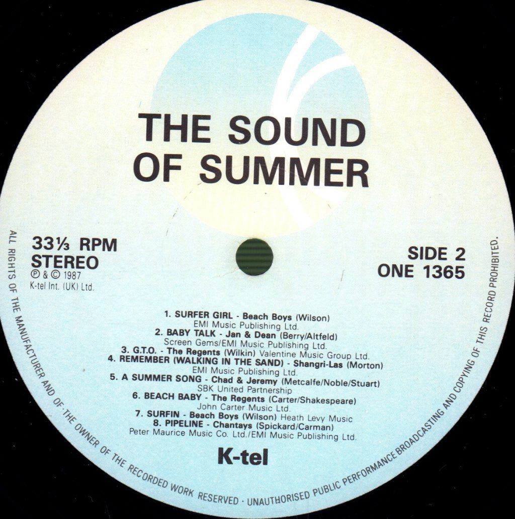 Various Artists - Sound Of Summer - Lp