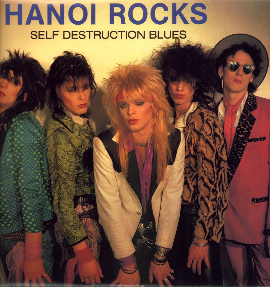 Hanoi Rocks - Self Destruction Blues - Lp