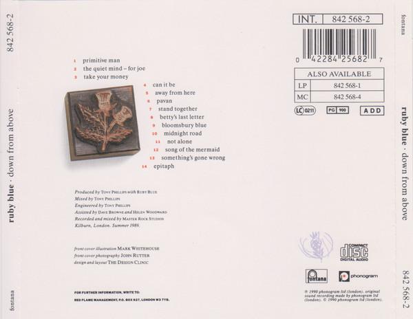 Ruby Blue - Down From Above - Cd