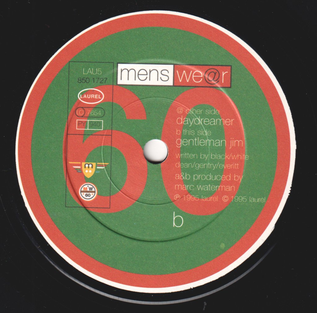 Menswear - Day Dreamer - 7 Inch