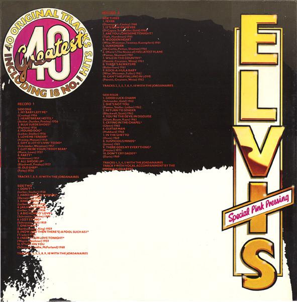 Elvis Presley - 40 Greatest - Double Lp
