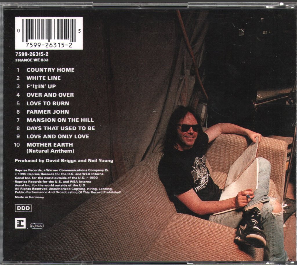 Neil Young And Crazy Horse - Ragged Glory - Cd
