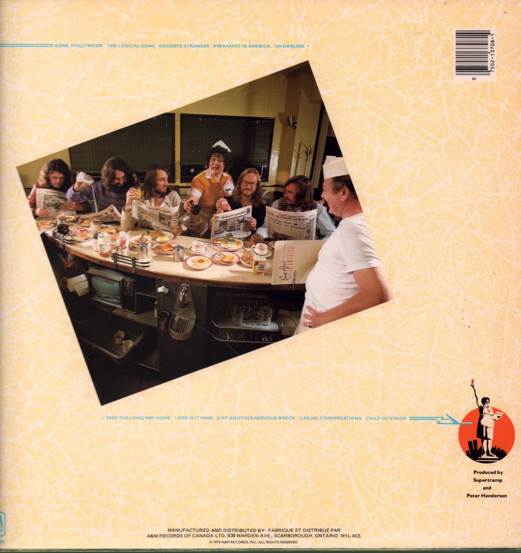 Supertramp - Breakfast In America - Lp
