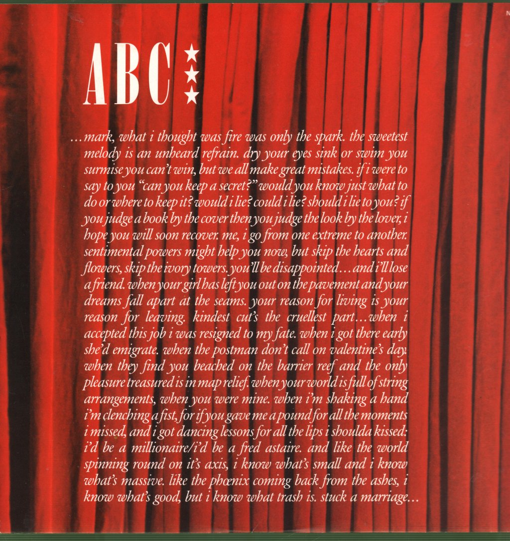 ABC - Lexicon Of Love - Lp