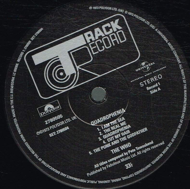 Who - Quadrophenia - Double Lp