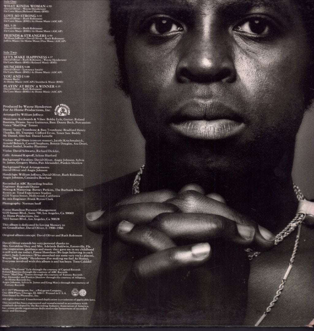 David Oliver - Jamerican Man - Lp