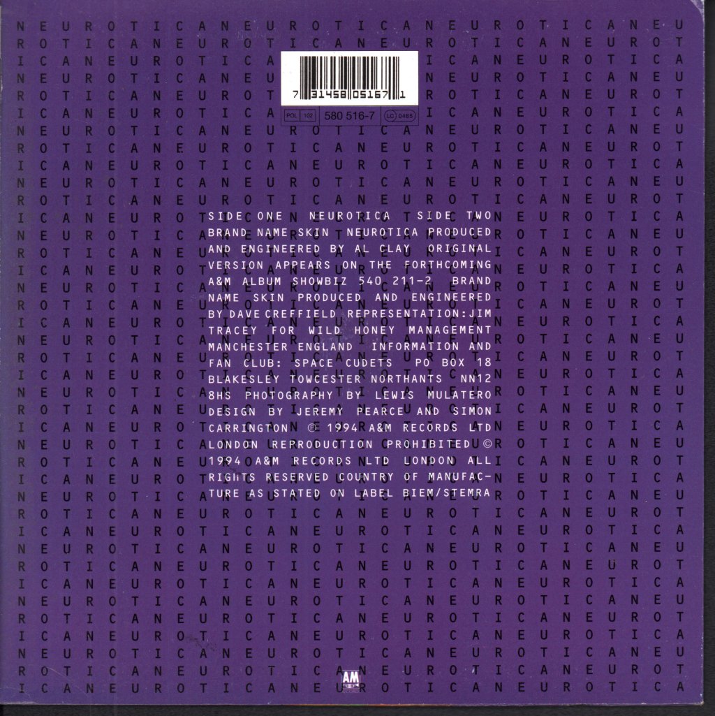 Cud - Neurotica - 7 Inch